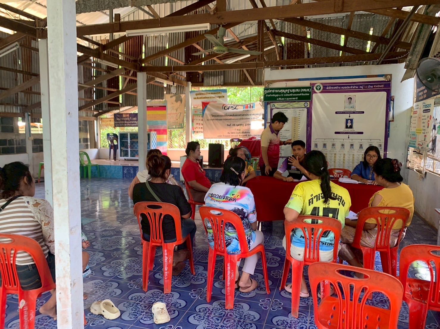 พช.สิรินธร ลงพื้นที่ติดตามการดำเนินงานกองทุนพัฒนาบทบาทสตรี บ้านคำเจริญสุข หมู่ที่ 13 ตำบลนิคมสร้างตนเองลำโดมน้อย